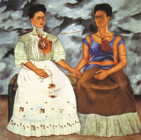 The Two Fridas Surrealist Double Portrait and Exploration of Duality!